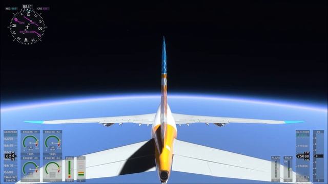 Microsoft Flight Simulator - How To Take Any Aircraft Into Space