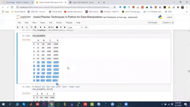 Concatenate or Assemble Data Sets in Python (Pandas) | Assemble Data | Concatenate смотреть онлайн