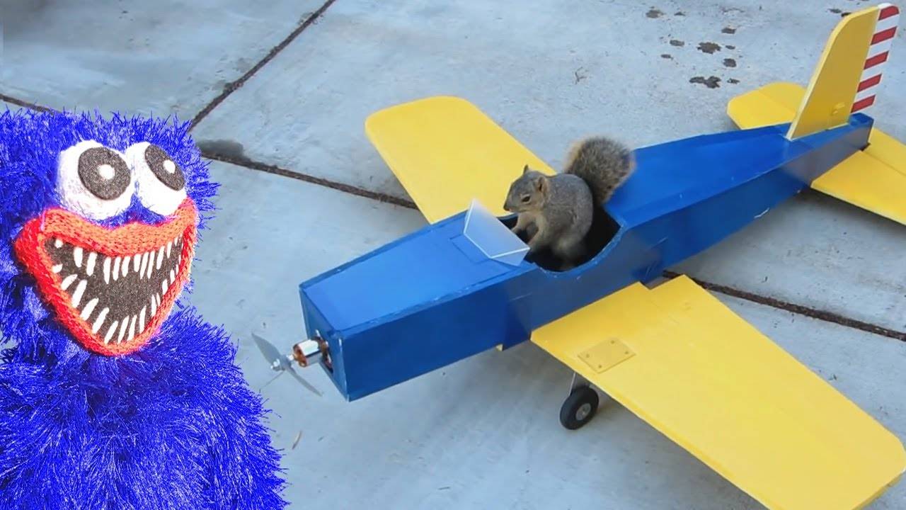 Белка Угнала Самолёт У Хаги Ваги И Дяди Васи. смотреть онлайн