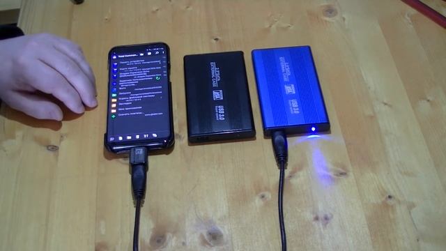 Подключение HDD к смартфону смотреть онлайн