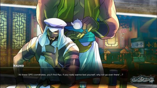 Street Fighter V PC Walkthrough Part 13 - Rashid "Embarkation " (Story Mode) смотреть онлайн