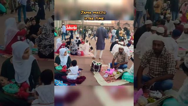 Delhi ki Mashhur jama masjid 🤗my first iftari Time 😊#trendingramzan #jamamasjid #shortsvideo #short смотреть онлайн