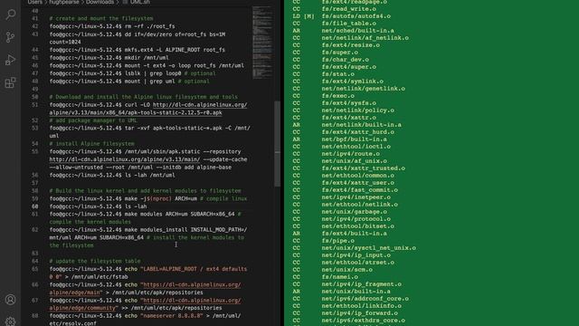 Ep [1] User Mode Linux (UML) kernel with Alpine Linux package manager смотреть онлайн