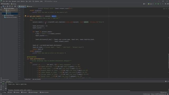 SAIT INTP 362 Blog Post 2 Python Twitter App смотреть онлайн
