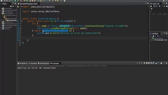12 - Principios de programación en Java - Wrappers, Validaciones, Expresiones Regulares смотреть онлайн