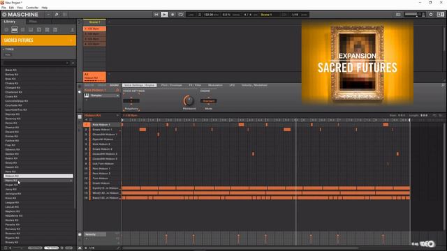 #Expansion SACRED FUTURES #demo All #kits #Maschine #massive #native #instruments #hiphop #trap