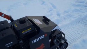 Тест мотобуксировщика IKUDZO 1450/500 EKR15 от X-MOTORS