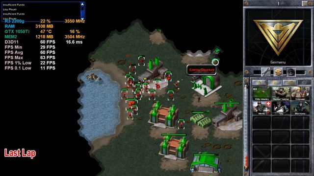 Red Alert 1 Remastered 2020: First Gameplay | GTX 1050Ti + R3 2200G смотреть онлайн