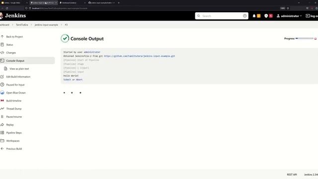 Jenkins in Tamil 37 How to use an input in jenkins |Jenkins for Beginners with English Subtitles смотреть онлайн