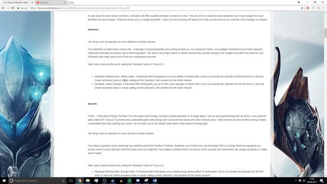Warframe Plains Of Eidolon: Focus Rework and Changes смотреть онлайн