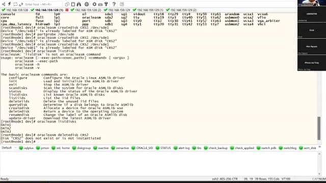 Case1: Restore CRS Oracle RAC смотреть онлайн