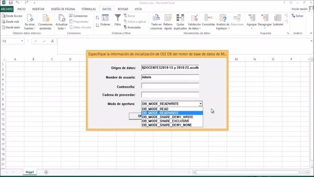 Importar datos de Acces a Excel/Importar datos de un archivo de Access a un archivo de Excel. смотреть онлайн