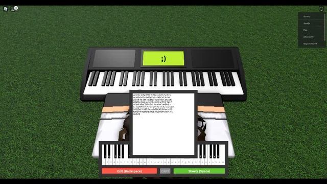 La Marseillaise on Roblox Piano {SHEET IN DESCRIPTION} смотреть онлайн