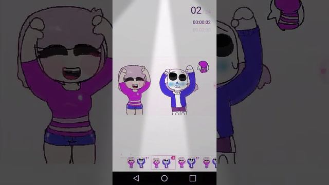Sans and frisk doing the caramelldansen смотреть онлайн