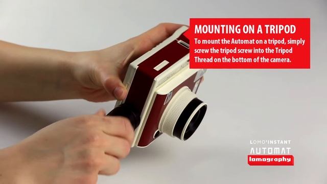 Lomo’Instant Automat 12 Mounting the Lomo’Instant Automat on a Tripod смотреть онлайн