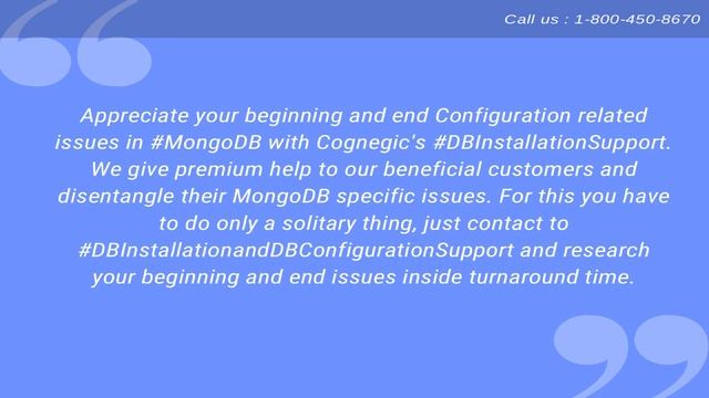 How might you handle if MongoDB Configuration not working when stacked? смотреть онлайн