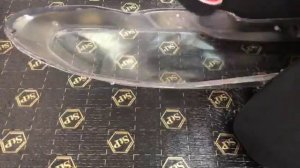 Полировка стекол фар изнутри