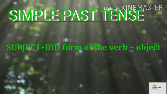 SPOKEN ENGLISH CLASS 9/TENSES/ PART 6 / SIMPLE PAST/BASIC ENGLISH GRAMMAR/ PAST TENSE смотреть онлайн
