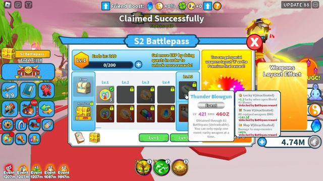 NEW UPD 88 WEAPON FIGHTING SIMULATOR NEW WORLD THE MAGPIE BRIDGE! AND NEW BATTLE PAS S2! смотреть онлайн
