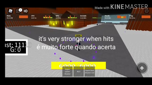 Undertale Fighter of Multiverse HYperDust Sans Showcase смотреть онлайн