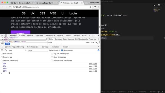 ? Scroll Suave para Link Interno - JavaScript Puro смотреть онлайн