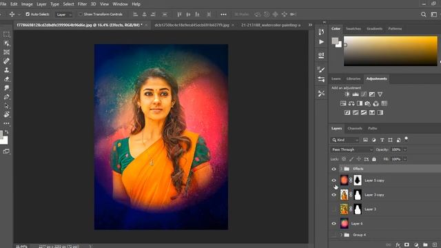 Photoshop Tutorial Smudge Painting | Oil Paint Effect | Smooth Skin | APK Graphics смотреть онлайн