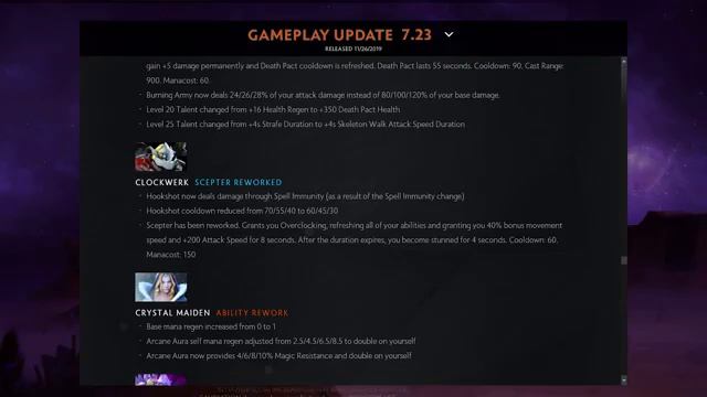 Dota 2 7.23 The Outlander Update | Worst Update In Dota History?! смотреть онлайн