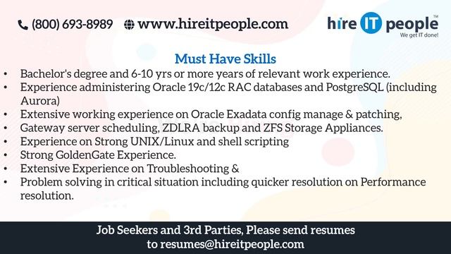 Business Intelligence - Reporting Jobs | Enterprise Edition 12c Jobs | Tampa, FL | Job ID: 33960 | смотреть онлайн