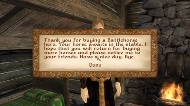 Zira's Oblivion Horse Mods - Battle Horse Shop смотреть онлайн
