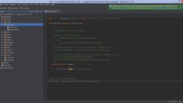 CodeIgniter: Intro смотреть онлайн