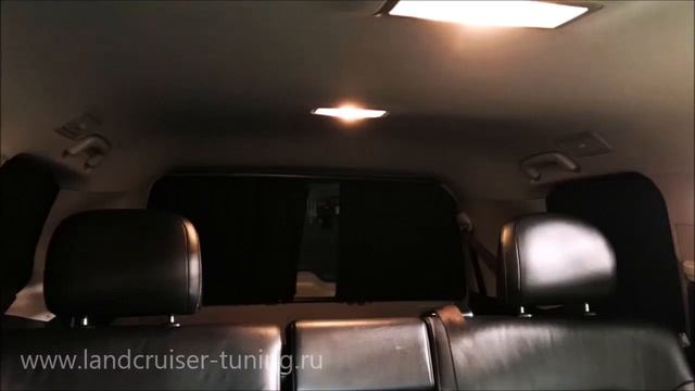 Шторки Spezo на Land Cruiser 200 смотреть онлайн