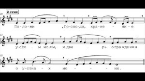 Да исправится молитва моя