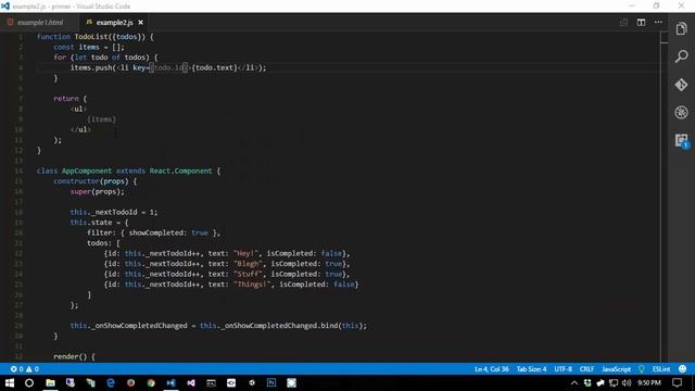 ? Todo (3) Lists • React JS Programming • ReactJS • React JavaScript • React JS Beginners • (Pt. 11 смотреть онлайн