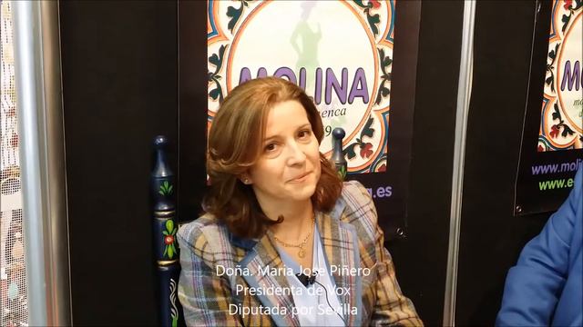 MARIA JOSE PIÑERO, PRESIDENTA DE VOX SEVILLA Y DIPUTADA, ANGEL MOLINI ESTRADA смотреть онлайн
