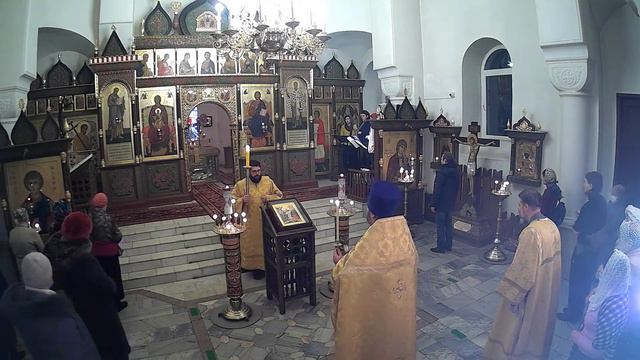 26.12.2020 Неделя 29-я по Пятидесятнице, святых праотец. Всенощное бдение. смотреть онлайн