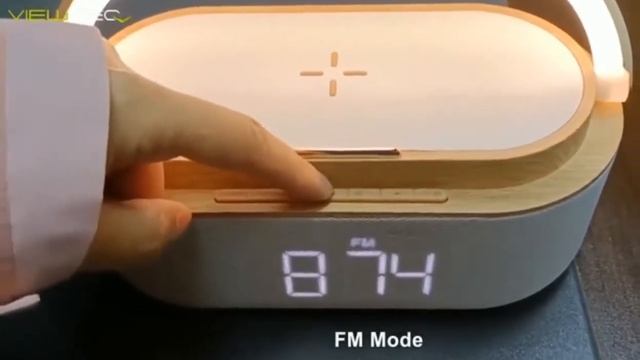 W29 4 in 1 Wireless Charger with Bluetooth Speaker and LED Lamp and Alarm Clock смотреть онлайн