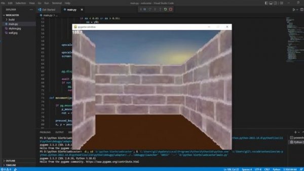 Running PyGame in the web browser with Pygbag! mini Python tutorial Wasm WebAssembly