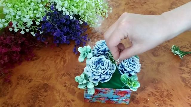Мыловарение:) Букет пионов в коробке смотреть онлайн