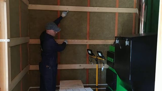 Монтаж обрешётки для финишной отделки в каркасном доме смотреть онлайн