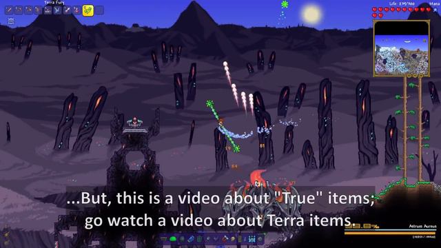 Terraria with more "True" items ─ True Terra blade..? смотреть онлайн