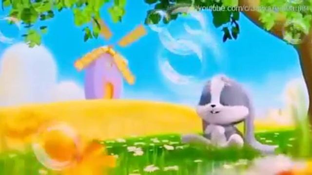 Маленький зайчик поет песню про маму! смотреть онлайн