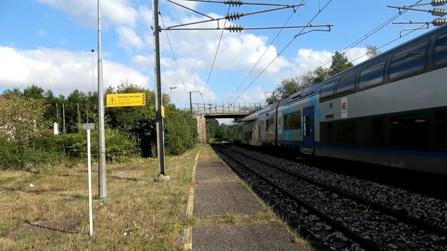 Spot en gare de Beaumont-le-Roger du 21 juillet 2022 (Omneo Premium et 2NNG) смотреть онлайн