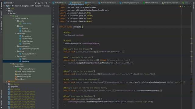 How and Where to start with Cucumber Selenium TestNG Framework, GuiceDI,lombok,config,extent,grid смотреть онлайн