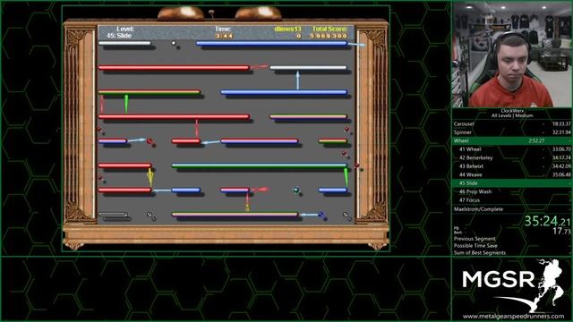 ClockWerx | Emulator | 45 Slide | Medium | 36,900 Score смотреть онлайн