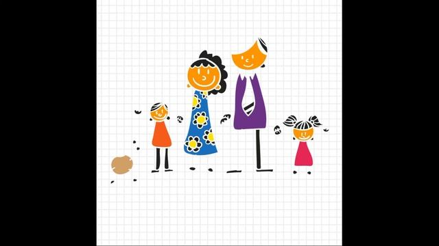 How to draw happy Family Sketch || Happy family sketch || смотреть онлайн