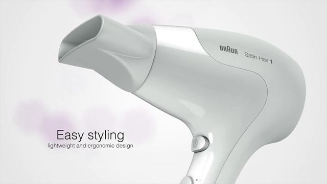 Braun Satin Hair 1 Hair Dryer HD 180 Power perfection смотреть онлайн