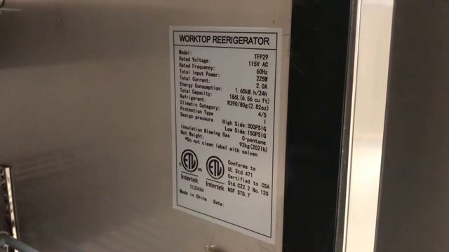 29 IN Salad Sandwich Prep Table Refrigerator RESTAURANT EQUIPMENT смотреть онлайн