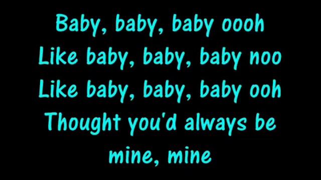 Justin Biber - Baby Extended 4K Lyrics смотреть онлайн