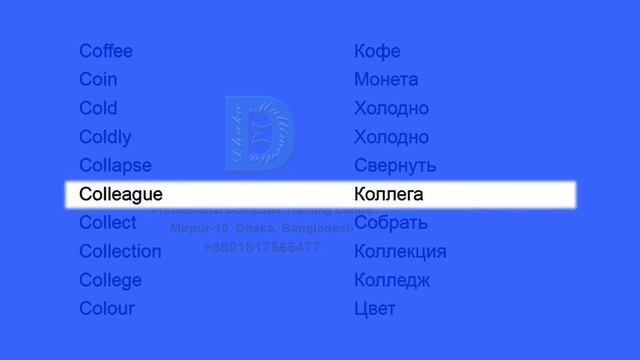 словарный запас английский | english to russian language learning | Part - 13 смотреть онлайн