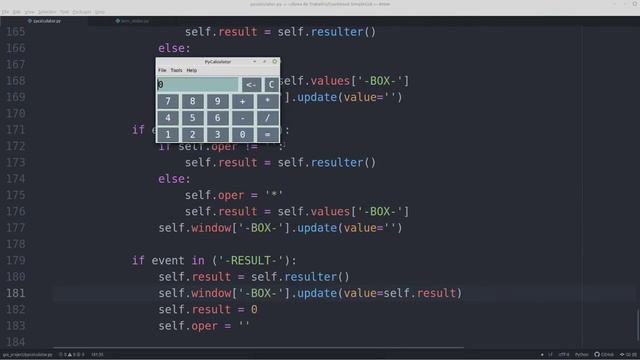 Calculadora PySimpleGUI - #08 Finalizando o projeto e corrigindo bugs da calculadora смотреть онлайн